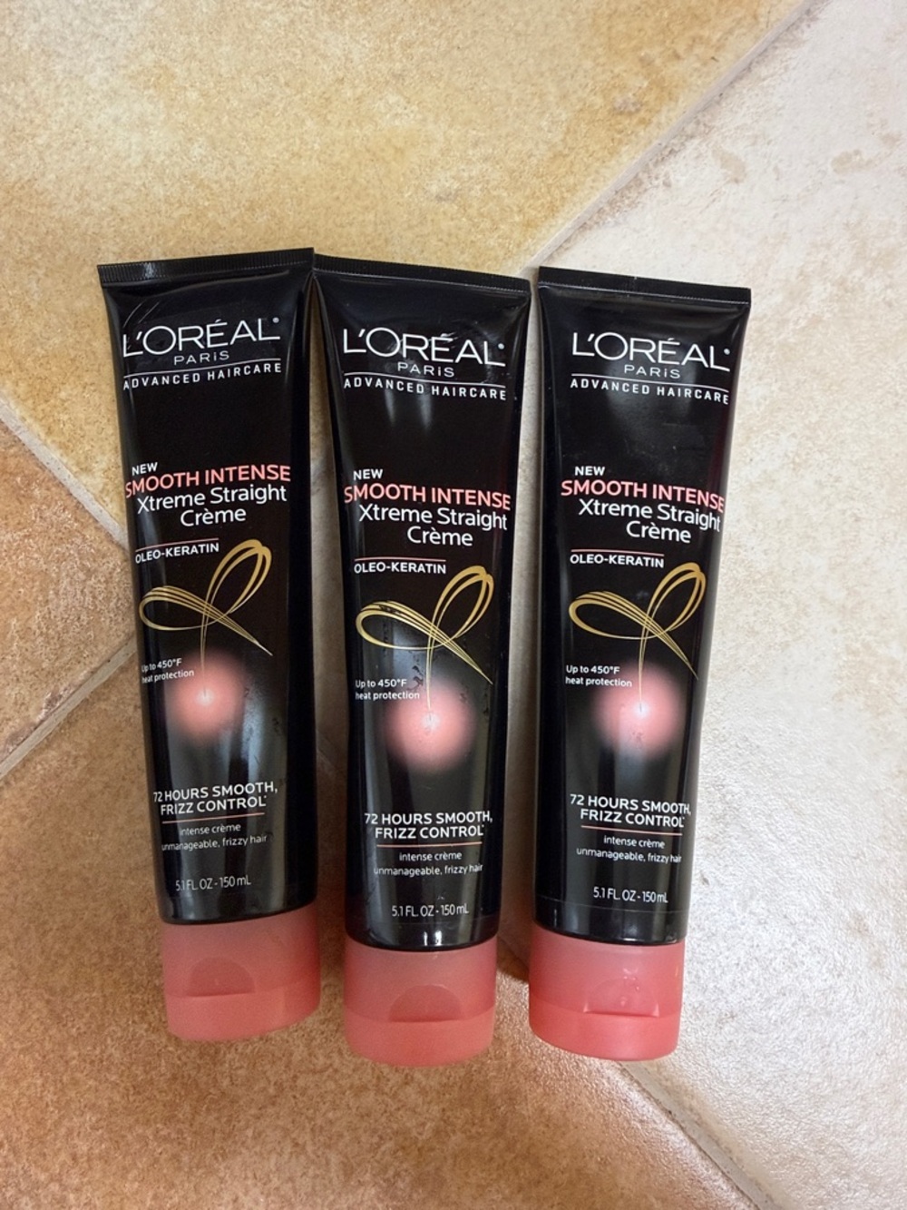 L'Oréal Paris Smooth Intense Xtreme Straight Crème - Pink/Black